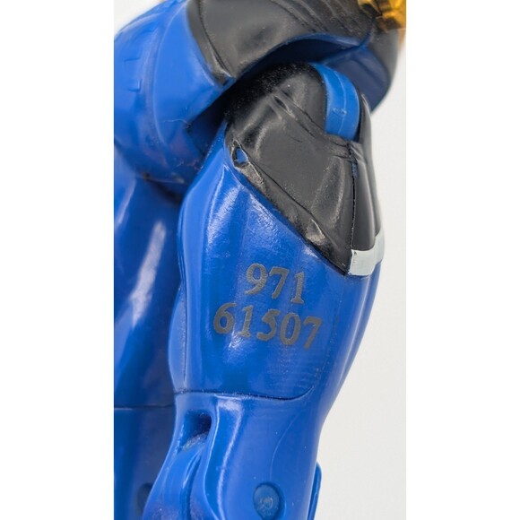 Vintage Bandai Power Rangers Lot Red Blue Yellow (Missing Hands)+ Black 1993 PVC - Picture 14 of 14